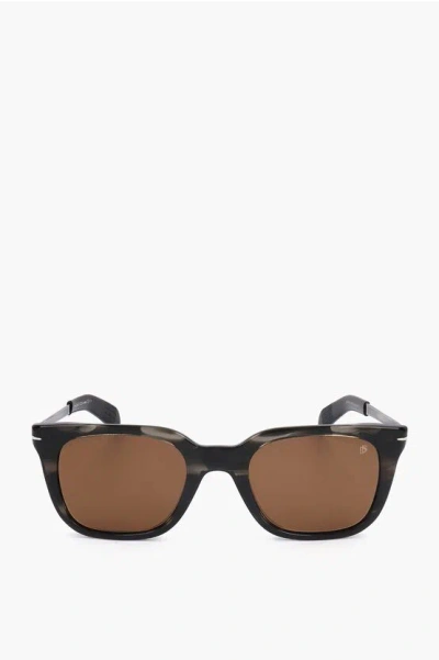 David Beckham Marble Patterned Wayfarer Sunglasses