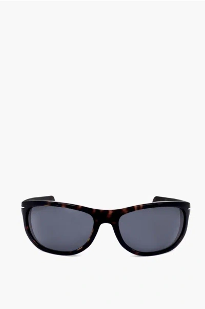 David Beckham Wayfarer Sunglasses With Tortoiseshell Patterned Frame