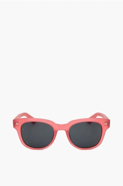 Linda Farrow Jeremy Scott Wayfarer Sunglasses With Matte Frame