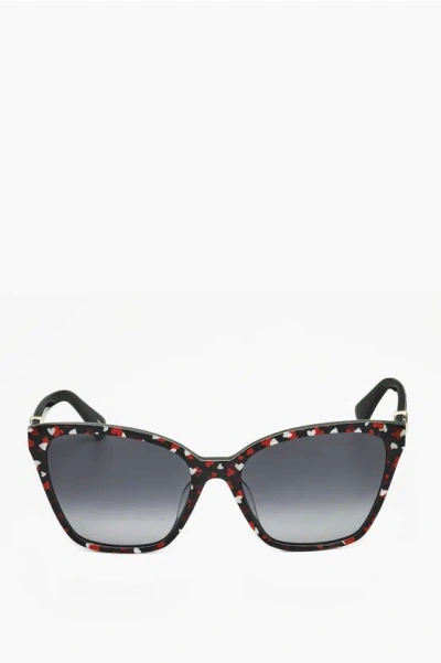 Kate Spade Cat-eye Sunglasses With Heart Motif
