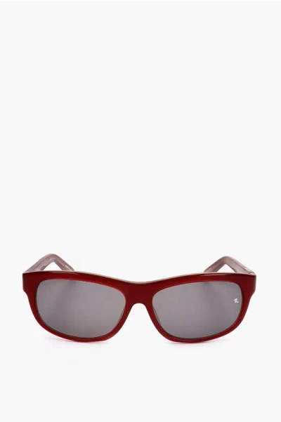 Linda Farrow Raf Simons Wayfarer Sunglasses With Monochrome Lenses