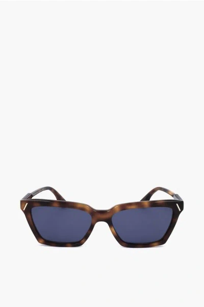Victoria Beckham Tortoiseshell Patterned Wayfarer Sunglasses