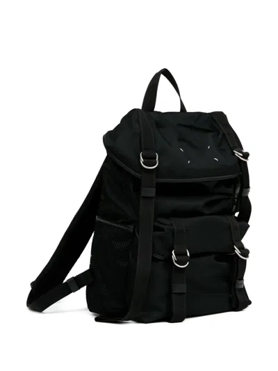 Maison Margiela Medium High-tech Backpack In Black