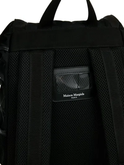 Maison Margiela Medium High-tech Backpack In Black
