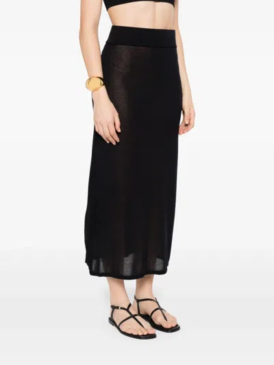 Totême Toteme Women's Skirt In Black
