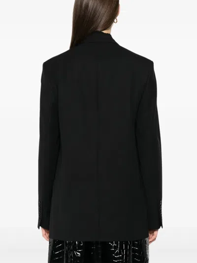 Totême Toteme Distressed Wool Blazer
