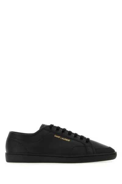 Saint Laurent Sneakers In Black