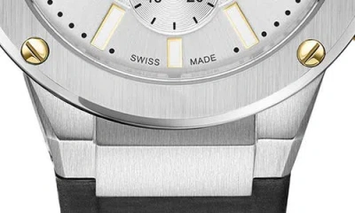 Ferragamo F-80 Chrono Silicone Watch In Multi