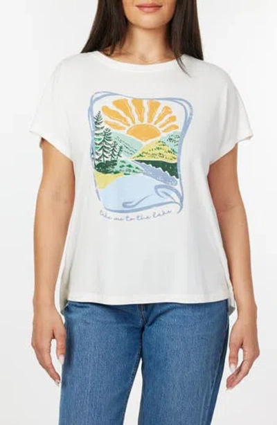 C&c California C & C California Camille Everyday Graphic T-shirt In Pink