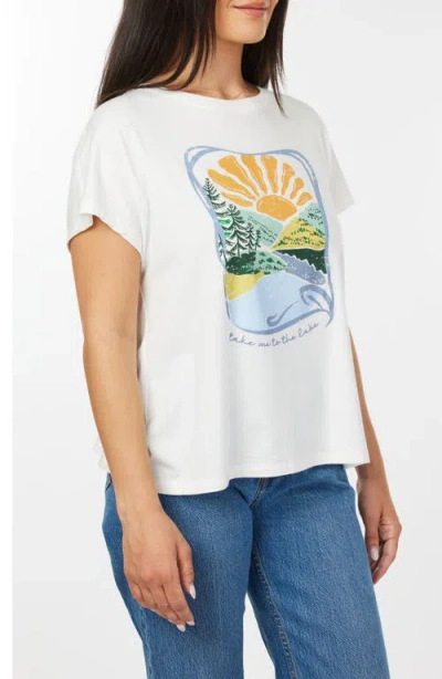 C&c California C & C California Camille Everyday Graphic T-shirt In Pink