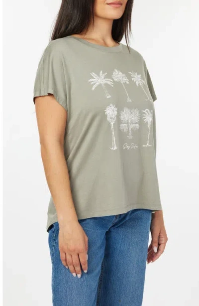 C&c California C & C California Camille Everyday Graphic T-shirt In Green