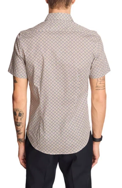 Paisley & Gray Sawyer Short Sleeve Stretch Cotton Button-up Shirt