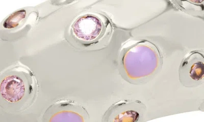 Sterling Forever Emberly Dome Ring