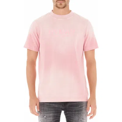 Hvman Basic Logo Cotton T-shirt In Pink