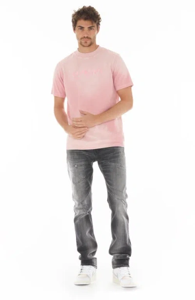 Hvman Basic Logo Cotton T-shirt In Pink