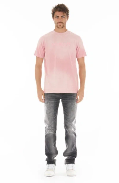 Hvman Basic Logo Cotton T-shirt In Pink