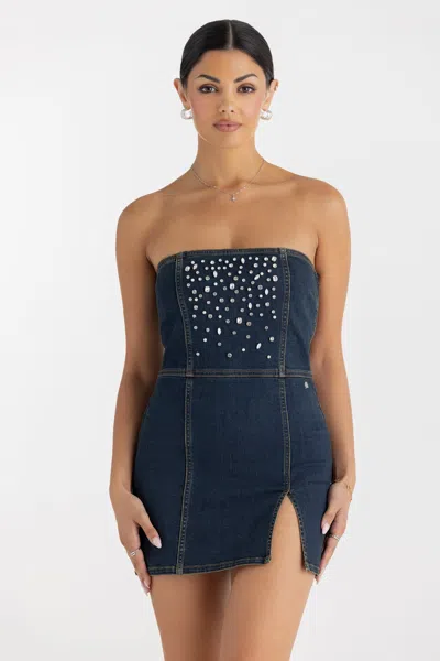 Miss Me Grace Glitz Dress - S / Dark Vintage