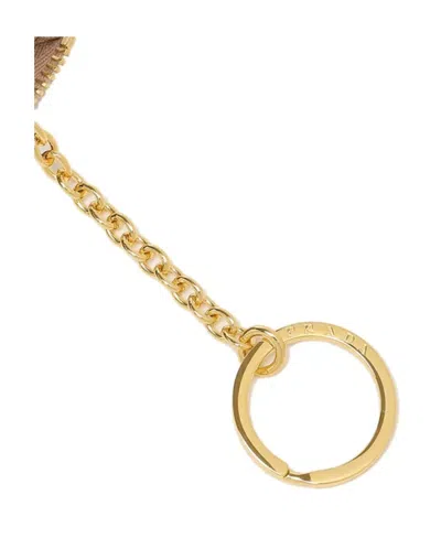 Prada Saffiano Leather Logo Key Bag