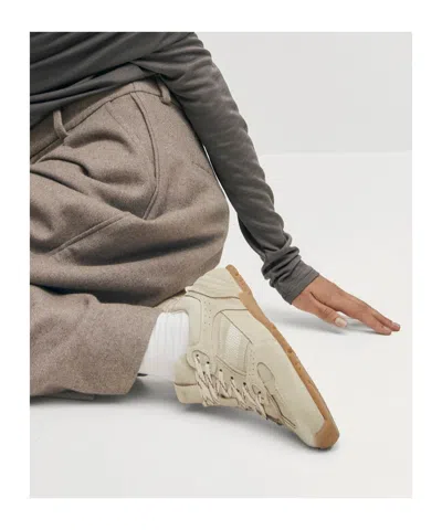 Alohas Tb.56 Low-top Suede Sneakers In Neutral