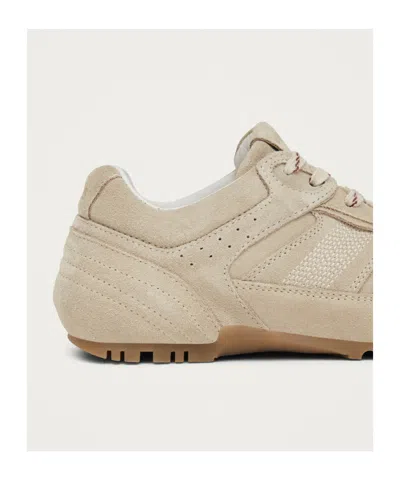 Alohas Tb.56 Low-top Suede Sneakers In Neutral