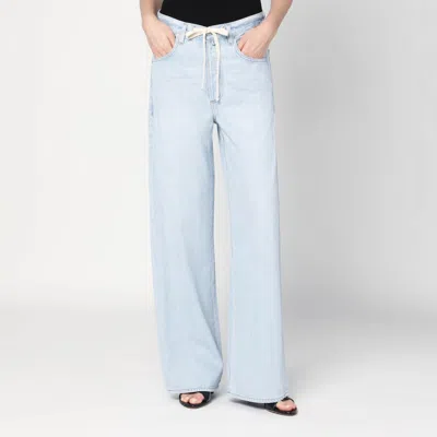 Citizen Of Humanity Brynn Blue Jeans With Drawstring