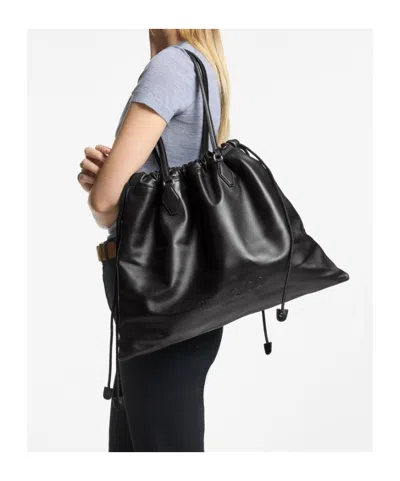 Jimmy Choo Borsa Shopping In Nappa Nera  Donna