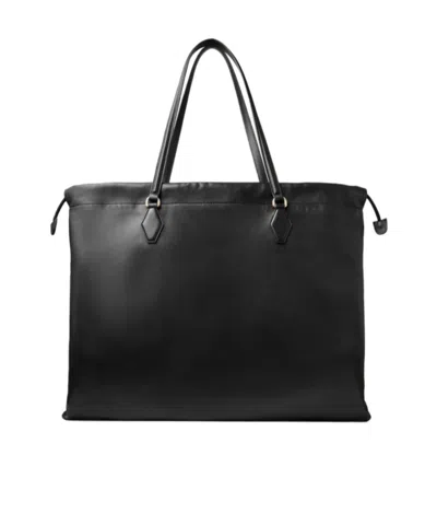 Jimmy Choo Borsa Shopping In Nappa Nera  Donna