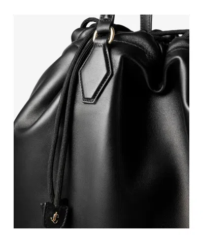 Jimmy Choo Borsa Shopping In Nappa Nera  Donna