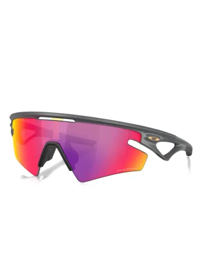 Oakley Logo-print Sunglasses In Matte Carbon