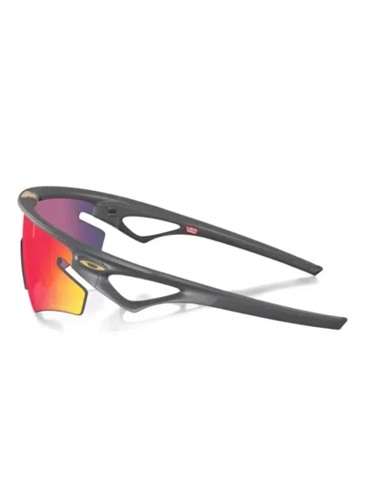 Oakley Logo-print Sunglasses In Matte Carbon