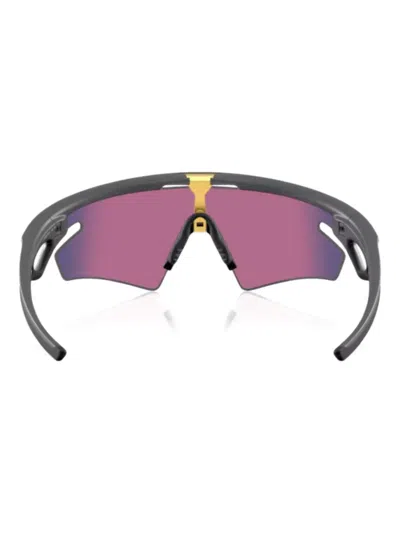 Oakley Logo-print Sunglasses In Matte Carbon