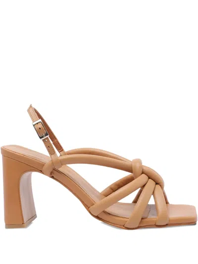 Angel Alarcon 80mm Leather Heeled Pumps