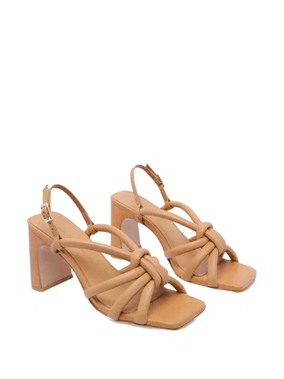 Angel Alarcon 80mm Leather Heeled Pumps