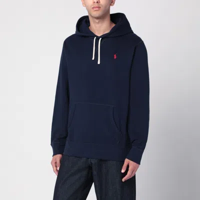 Polo Ralph Lauren Drawstring Hood Sweatshirt With V-shaped Insert