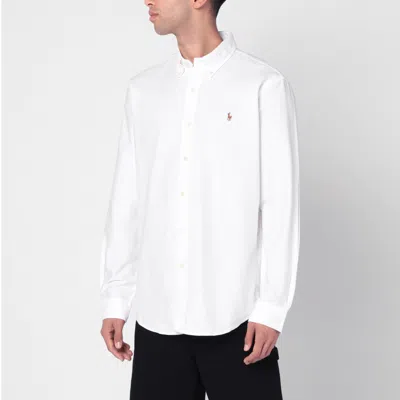 Polo Ralph Lauren Refined White Button-up Shirt With Timeless Appeal