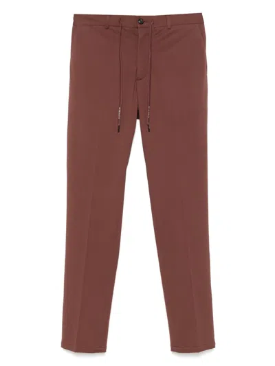 Circolo 1901 Cotton Trousers In Brown