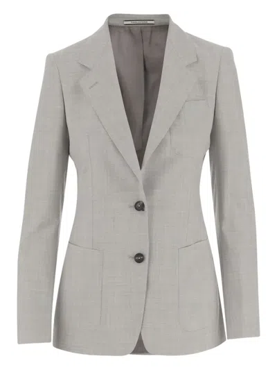 Tagliatore Wool And Silk Single-breasted Jacket