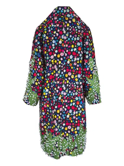 Libertine Floral-print Oversized Coat