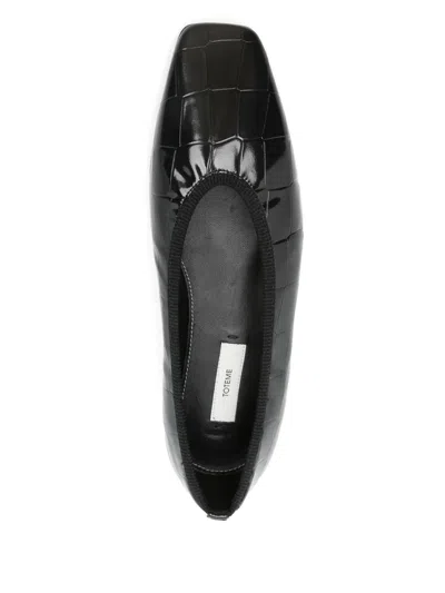 Totême Toteme Women Minimalist Ballerinas Flats In Blue