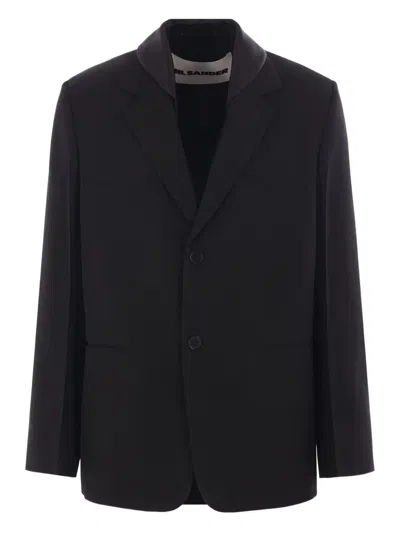Jil Sander Men's Solid Suit Jacket