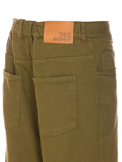 True Avenue Marta Jeans In Green