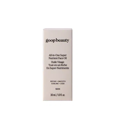 Goop All-in-one Super Nutrient Face Oil