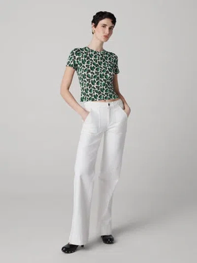 Diane Von Furstenberg Perfect Short Sleeve Top