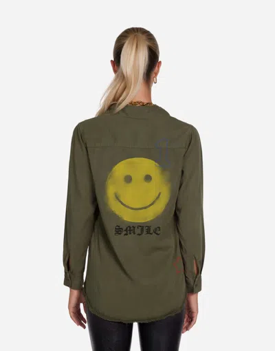 Lauren Moshi Sloane Spray Happyface Elements