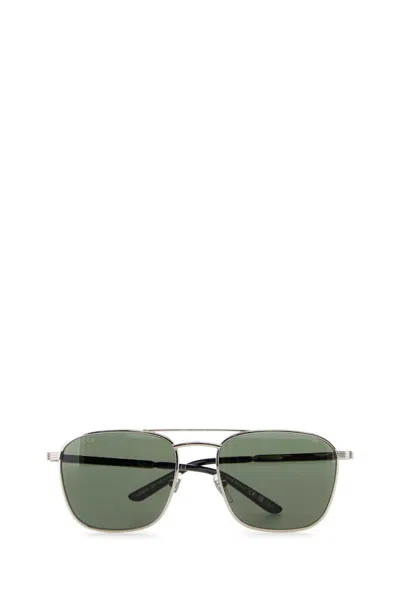 Gucci Square Frame Sunglasses In Green