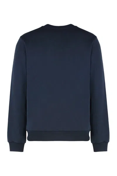 Apc A.p.c. Cotton Sweatshirt With Minimalist Logo And Comfortable Fit