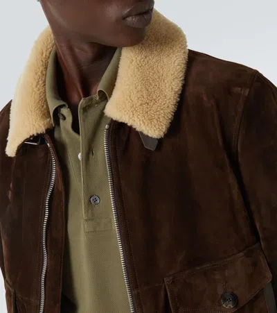 Tom Ford Classic Pique Polo With Tailored Fit In Green