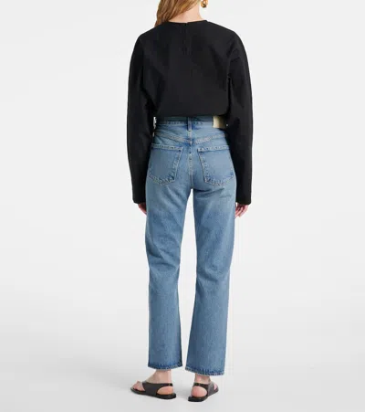 Citizen Of Humanity Palma High-rise Straight Jeans In Blau