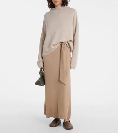 Lisa Yang Pullover Sandy Aus Kaschmir In Neutral