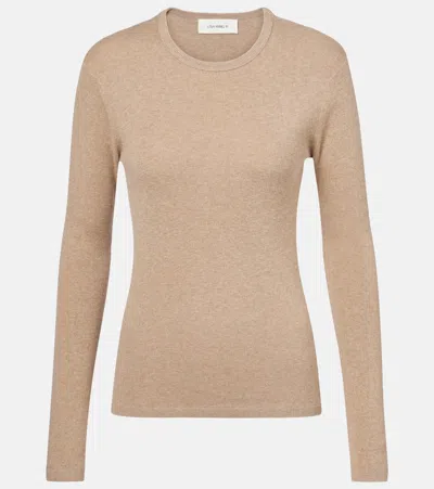 Lisa Yang Pullover Vivian Aus Baumwolle Und Kaschmir In Brown